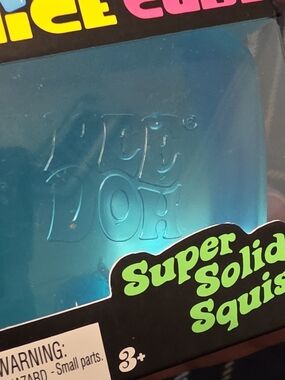 Super Solid Squish Blue Squishy Toy - Kid-Doh BLUE AUTHENTIC SALE 👏👏